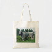 Tote Bag Vache Bleue (Devant)