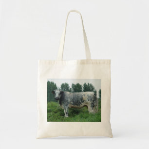 Tote Bag Vache Bleue