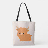 Tote Bag Vache des Highlands (Dos)