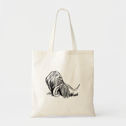 Tote Bag Vache écossaise des Highlands drôle (Devant)