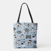 Tote Bag Vache et lait (Dos)