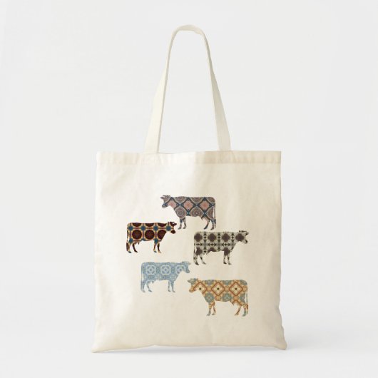 Tote Bag Vache Florillas (Devant)