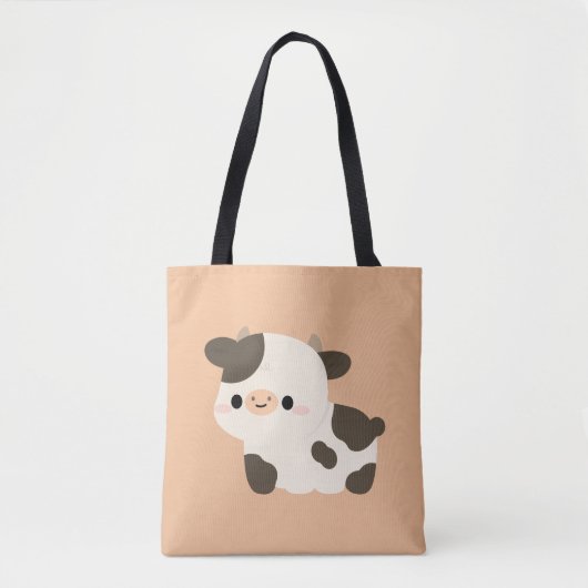 Tote Bag Vache Holstein (Devant)