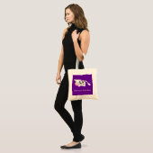 Tote Bag Vache mignonne et adorable (Devant (modèle))
