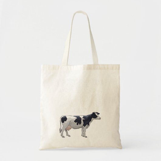Tote Bag Vache Moey Femmes J'Aime Vraiment Vaches OK Vache (Devant)