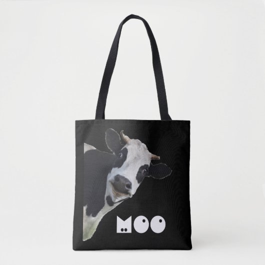 Tote Bag Vache Moo (Devant)