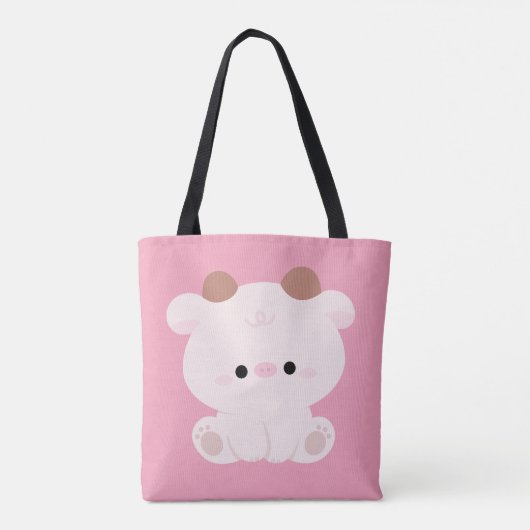 Tote Bag Vache mûre (Dos)