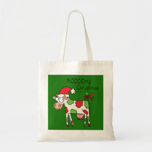 Tote Bag Vache Noël mignon Enfants