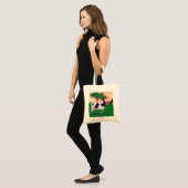 Tote Bag Vache provoquante (Devant (modèle))