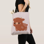 Tote Bag Vache rouge suédoise (De près)