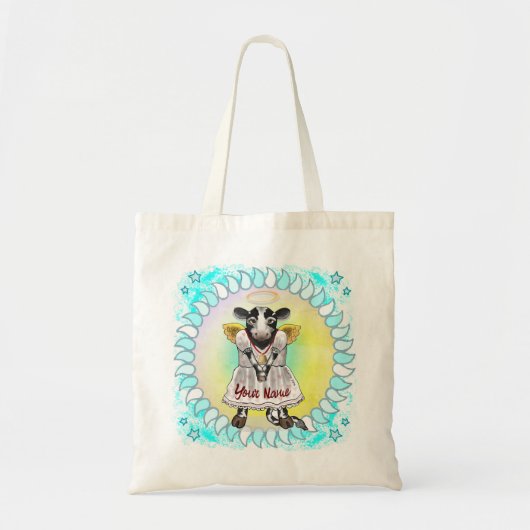 Tote Bag Vache sacrée Ange (Devant)