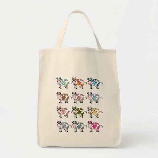 Tote Bag Vaches géniales (Devant)