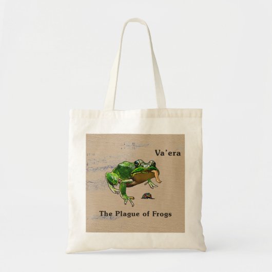 Tote Bag Va'era - Grenouilles (Devant)