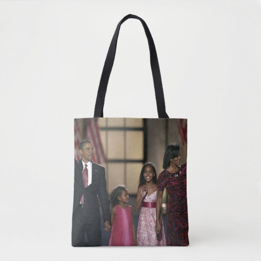 Tote Bag Vague de famille de Barak Obama (Devant)