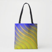 Tote Bag Vague de rayures (Devant)