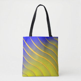 Tote Bag Vague de rayures
