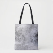 Tote Bag Vague orageuse déferlante (Devant)