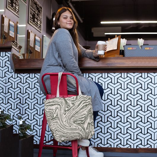 Tote Bag vagues Abstraites
