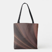 Tote Bag Vagues Brown Et Roses De Sable Doux (Dos)