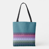 Tote Bag Vagues colorées (Dos)