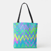 Tote Bag Vagues colorées (Dos)