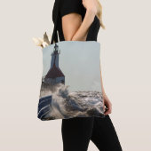 Tote Bag Vagues De Fierce À Saint-Joseph (De près)