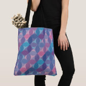 Tote Bag Vagues de Pétales Célestes (De près)