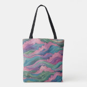 Tote Bag Vagues de Sirène (Dos)