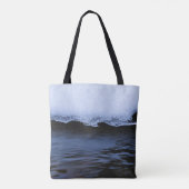 TOTE BAG VAGUES D'EAU SUR LA RIVE (Dos)