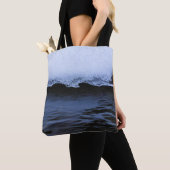 TOTE BAG VAGUES D'EAU SUR LA RIVE (De près)