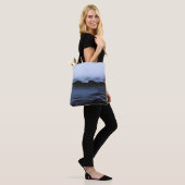 TOTE BAG VAGUES D'EAU SUR LA RIVE (Sur le modèle)