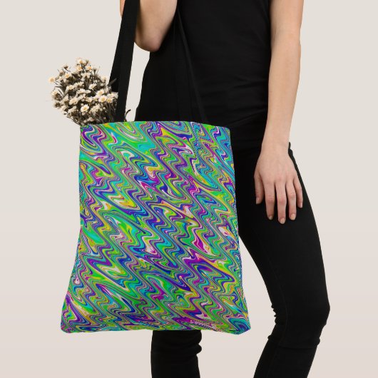 Tote Bag Vagues Funky (De près)