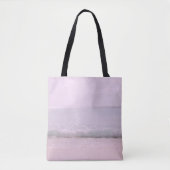 Tote Bag Vagues océaniques Pastel doux 5 (Devant)