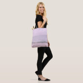 Tote Bag Vagues océaniques Pastel doux 5 (Sur le modèle)