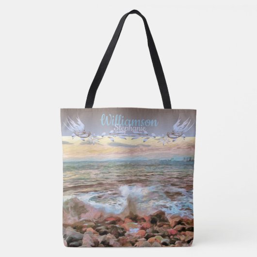Tote Bag Vagues rocheuses 0742 (Devant)