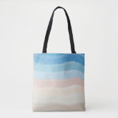 Tote Bag Vagues salées côtières (Devant)