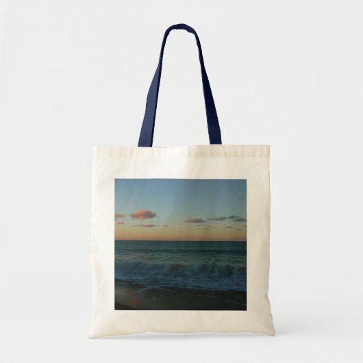 Tote Bag Vagues s'écrasant au paysage de Sunset Beach (Devant)