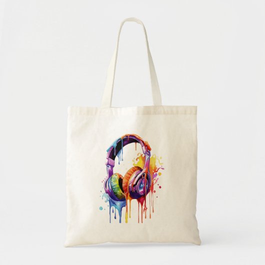 Tote Bag Vagues sonores d'été (Devant)