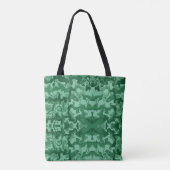 Tote Bag Vagues vertes (Dos)