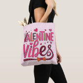 Tote Bag Valentine Vibes Fourre-tout (De près)