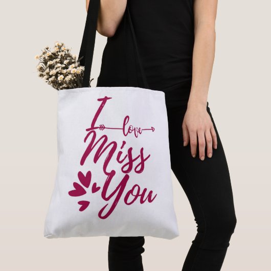 Tote Bag Valentines Day (De près)