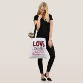 Tote Bag Valentines Day (Sur le modèle)