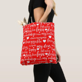 Tote Bag Valentines Day (De près)