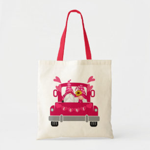 Tote Bag Valentine's Day, Gnome, camion de ferme