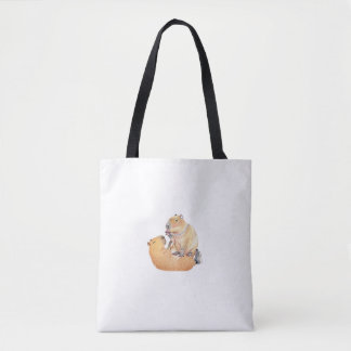 Tote Bag Valentine's Day special capibara edition