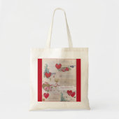 Tote Bag Valentines vintages (Devant)