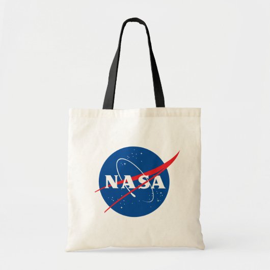 Tote Bag Valeur de compensation noire Iconique NASA Eclipse (Devant)