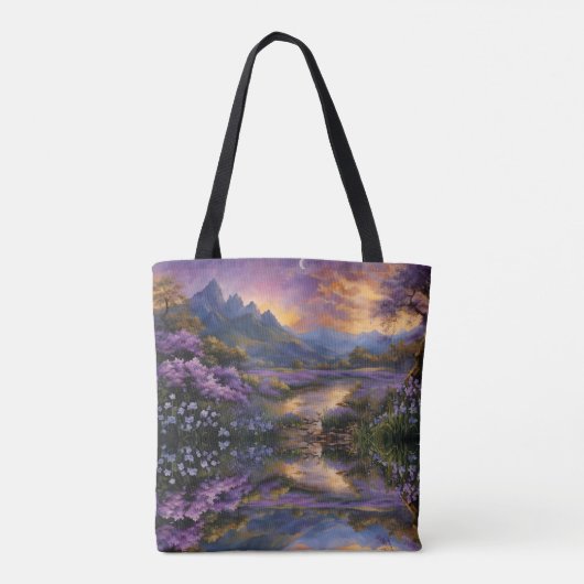 Tote Bag Vallée de la Lavender à Dawn (Dos)