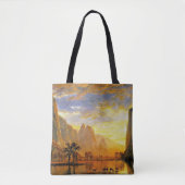 Tote Bag Vallée de Yosemite par Albert Bierstadt (Devant)
