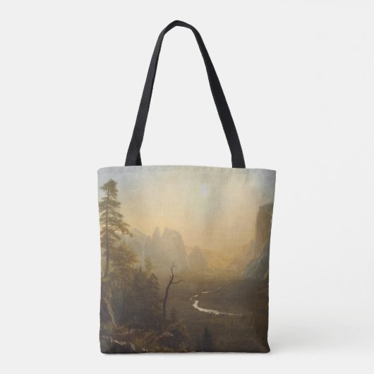 Tote Bag Vallée de Yosemite, traînée de point de glacier (Dos)